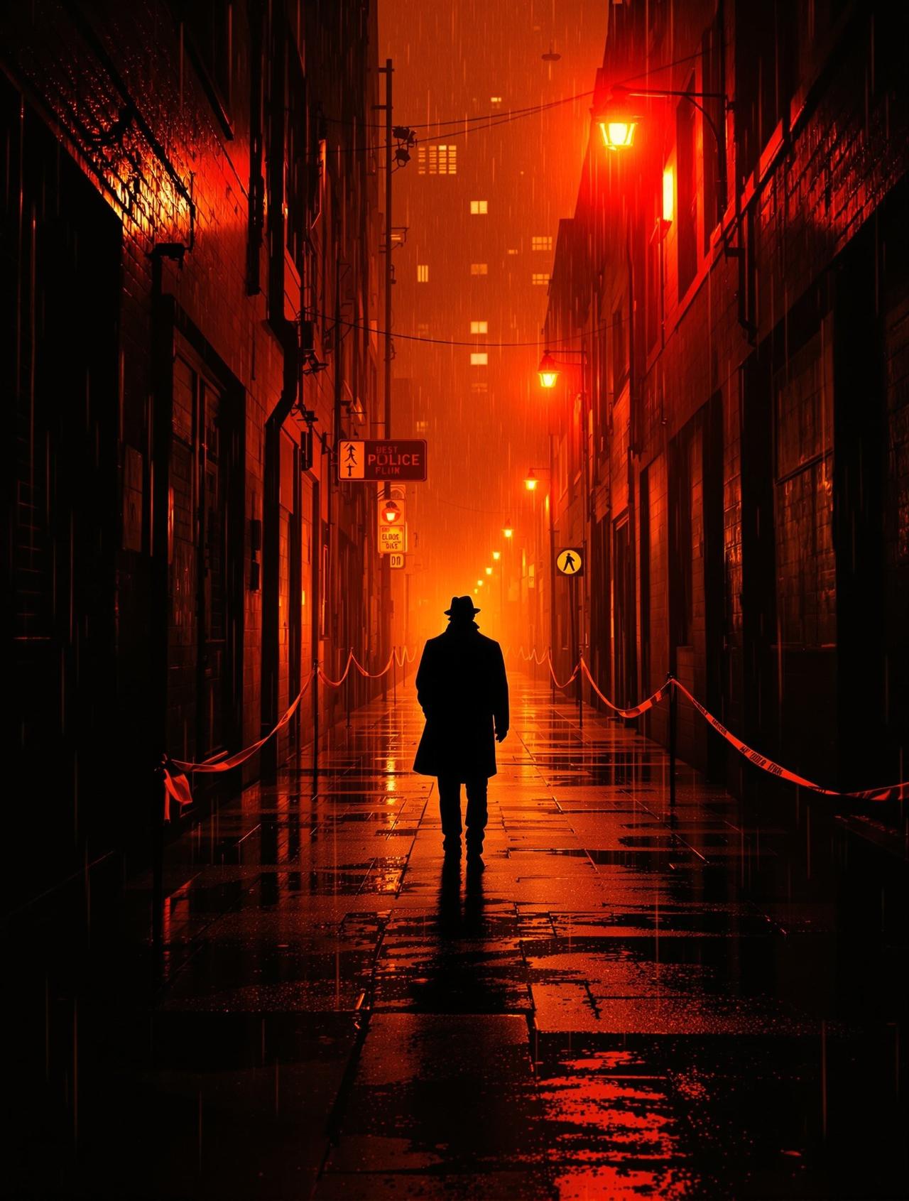 私密影院剧集《暗夜追凶》海报