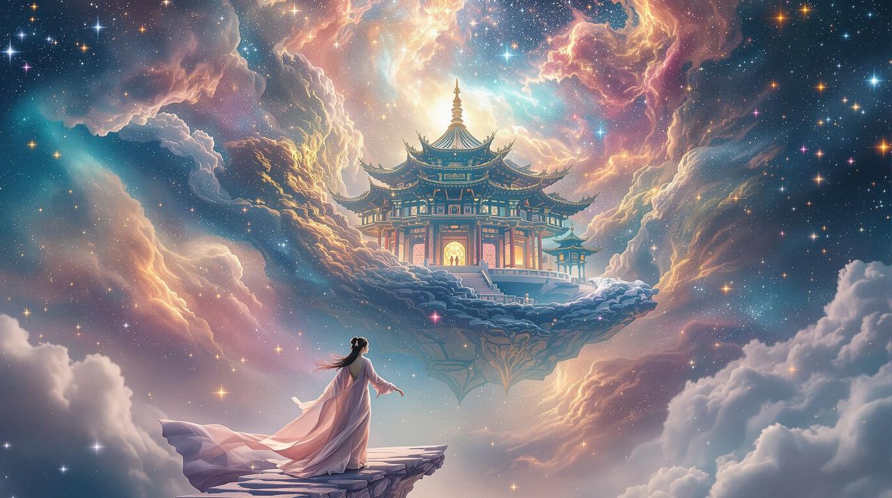 私密影院古装仙侠剧《星河奇缘》场景剧照